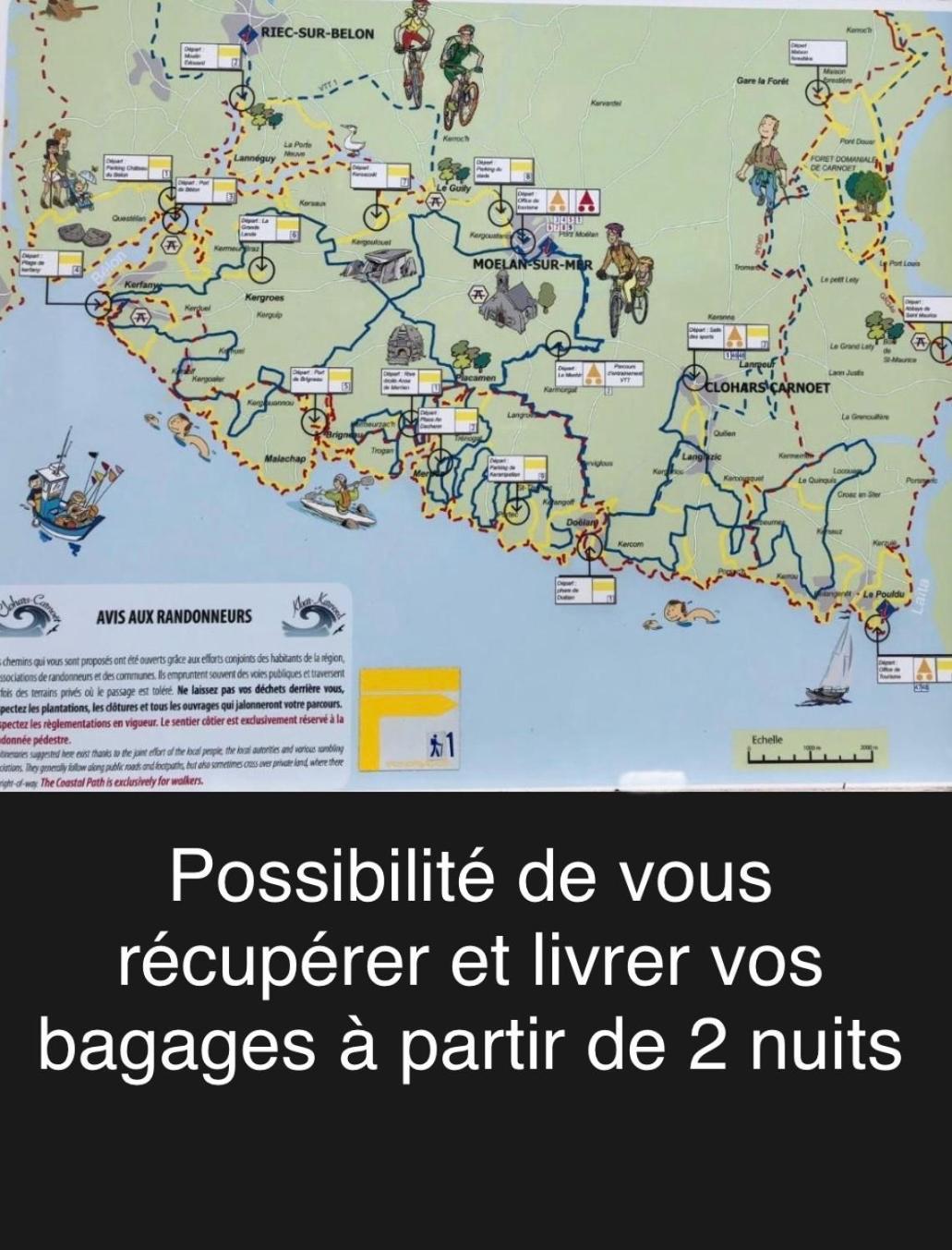 Ty Glazu Doelan Espace 60M2, Port& Criques A Pied, 2 Chambres Privees Au 1Er Etage, Sdb, Wc Separe Clohars-Carnoet Bagian luar foto