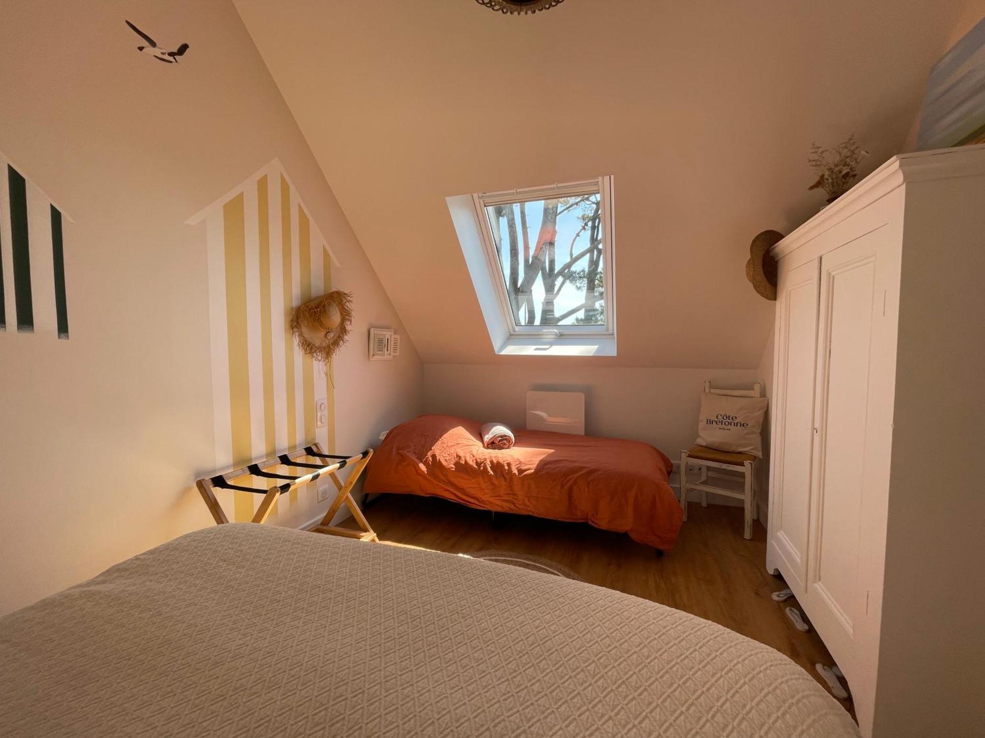 Ty Glazu Doelan Espace 60M2, Port& Criques A Pied, 2 Chambres Privees Au 1Er Etage, Sdb, Wc Separe Clohars-Carnoet Bagian luar foto