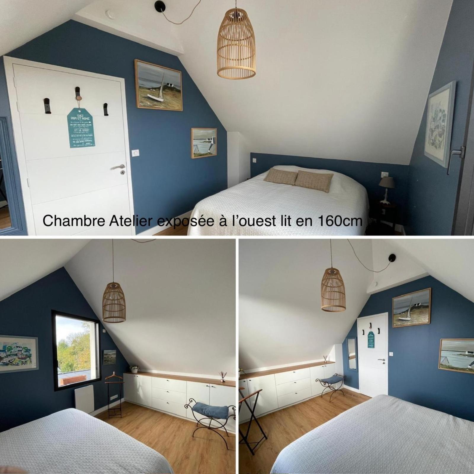 Ty Glazu Doelan Espace 60M2, Port& Criques A Pied, 2 Chambres Privees Au 1Er Etage, Sdb, Wc Separe Clohars-Carnoet Bagian luar foto