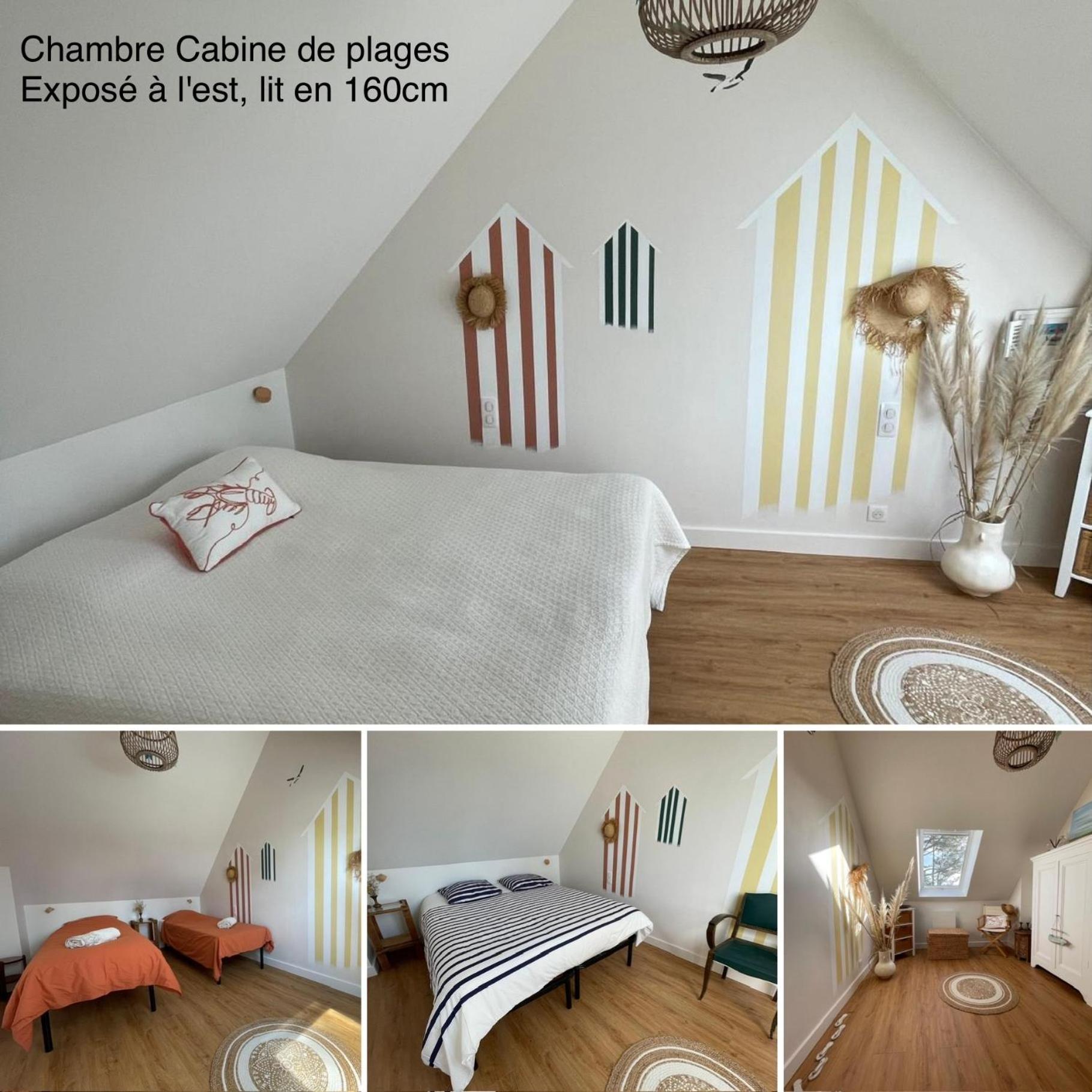 Ty Glazu Doelan Espace 60M2, Port& Criques A Pied, 2 Chambres Privees Au 1Er Etage, Sdb, Wc Separe Clohars-Carnoet Bagian luar foto